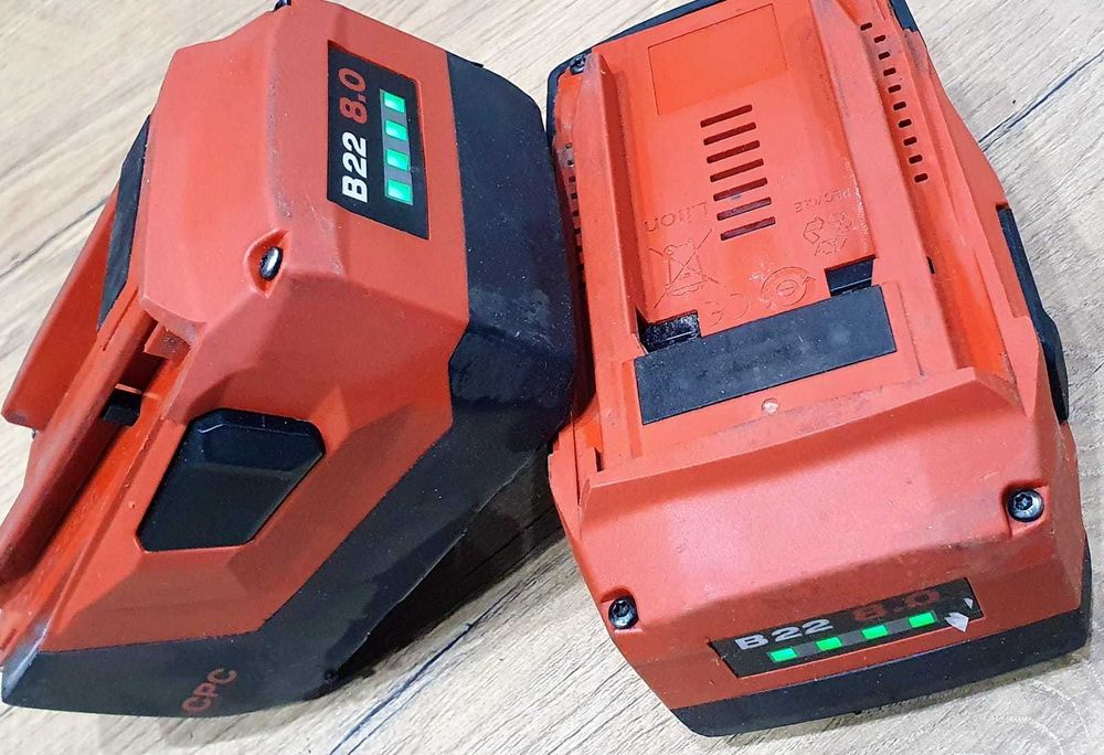 4 batteries HILTI B22 5.2 (Gebraucht) in chêne bourg für CHF 260 – mit