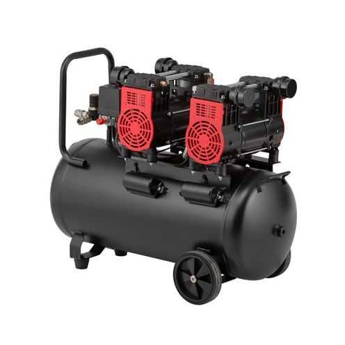 Компресор 50л INTERTOOL PT-0037,8aтм,400лхв,1400 об/хв,безмасл,4 цил