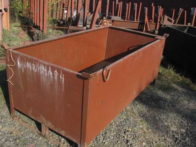 Контейнер металевий господарський - об'єм 1 - 2 м3