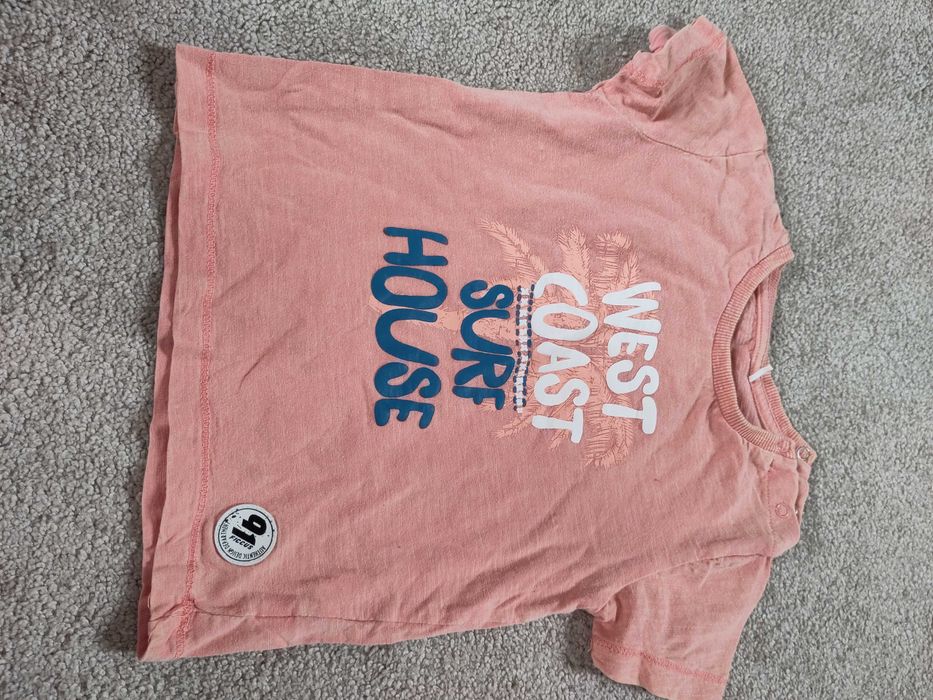 T-shirt pomarańczowy