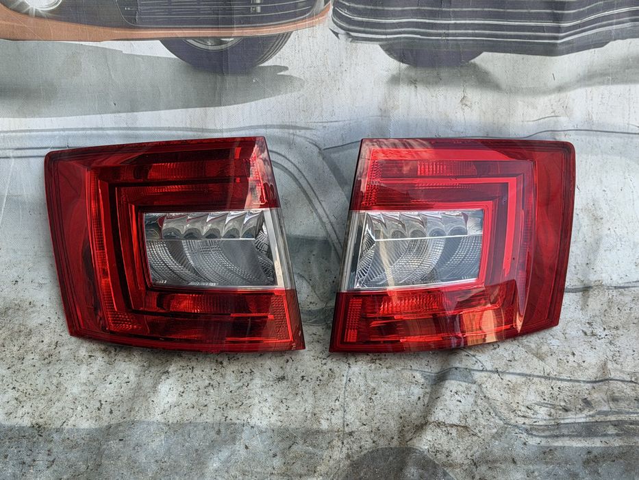 Задній стоп Шкода а7 фонарь ліхтар галонен skoda octavia a7