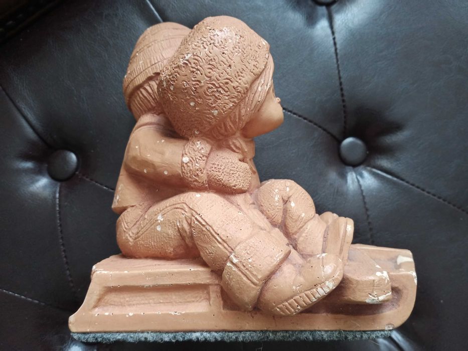 figurka vintage gliniana