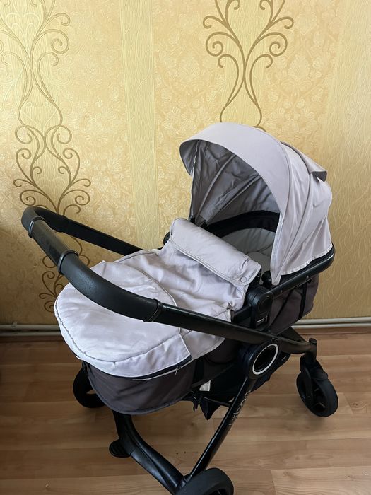 Коляска chicco urban 2/1 + база для автокрісла