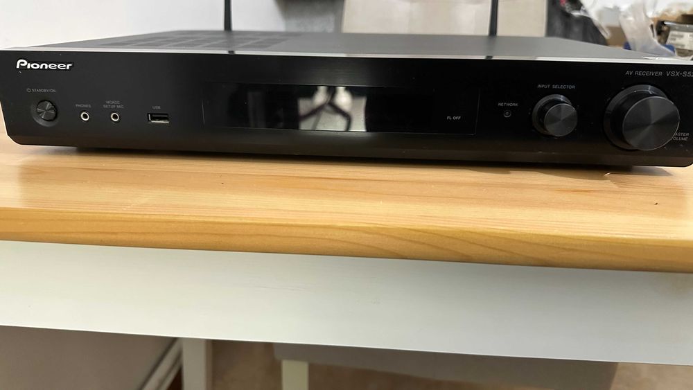 Pioneer VSX-S520 Recetor AV 5.1 (Wi-Fi, Bluetooth, 4K - Edição Slim