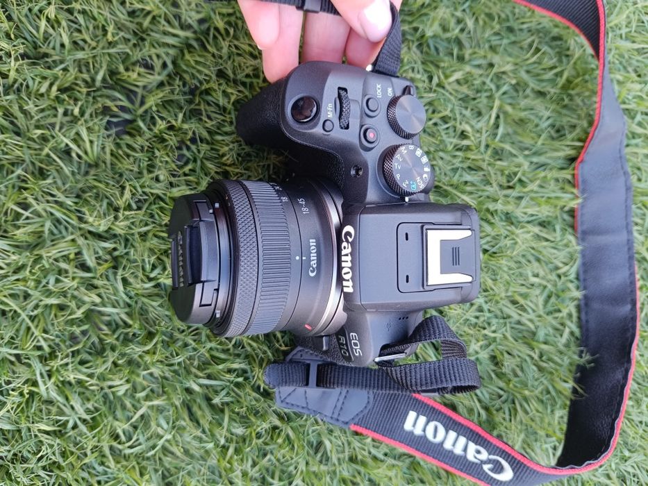 Máquina fotográfica Canon EOS R10+Rf-s 18-45