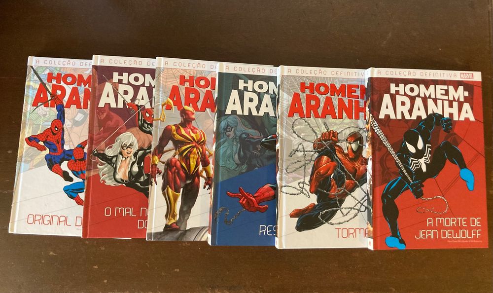 Coleção definitiva Homem-Aranha (Salvat) completa