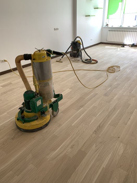 Шліфування, циклювання паркету, підлоги, реставрація