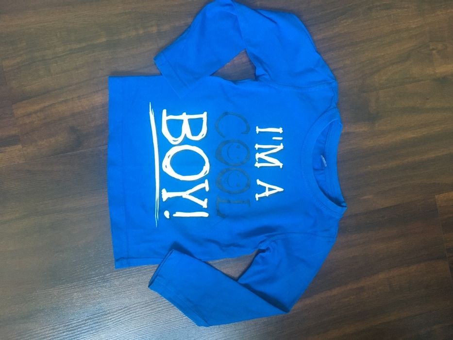 Bluzka, koszulka chłopięca r. 98/104. Cena za całość.