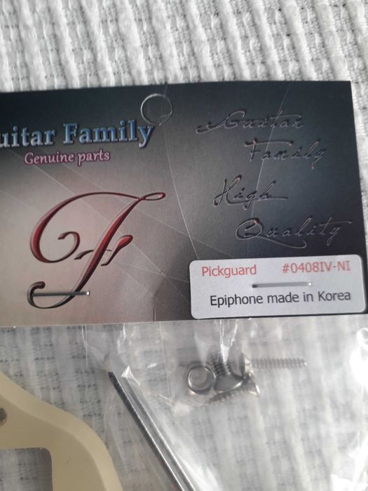 Pickguard, ochrona oryginalna do gitary Epiphone, made in Korea
