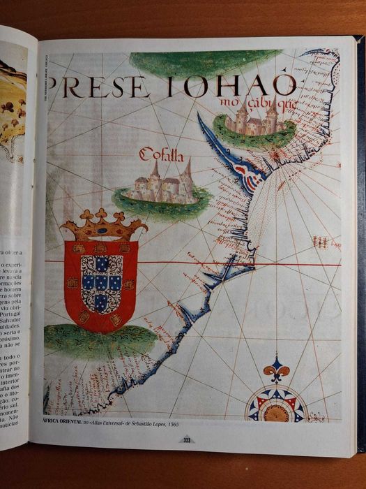 Livro Rotas da Terra e do Mar - Diário de Notícias - Descobrimentos Portugueses - Capa Dura
