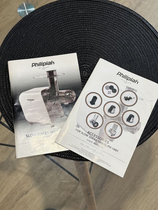 Wyciskarka wolnoobrotowa Philipiak Milano PH-1007