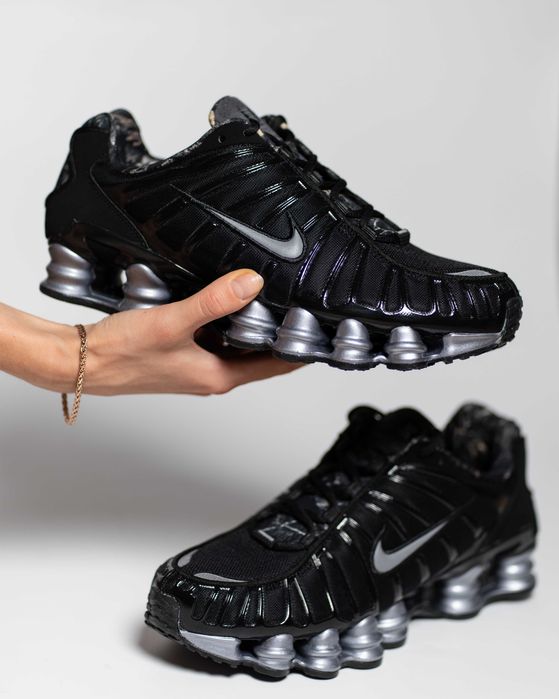 Чоловічі кросівки Nike Shox TL IQ0299-010 Black чорні Оригінал (розміри 41-47 з половинками)