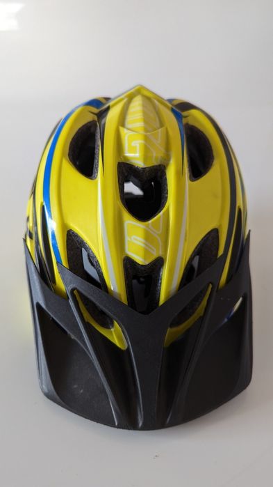 Шолом дитячий велосипедний ONRIDE Rider жовтий, розмір S (48-52 см)