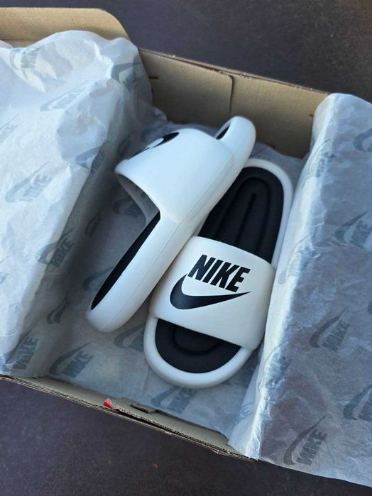 Шльопанці Nike Air Foam Slide White Premium