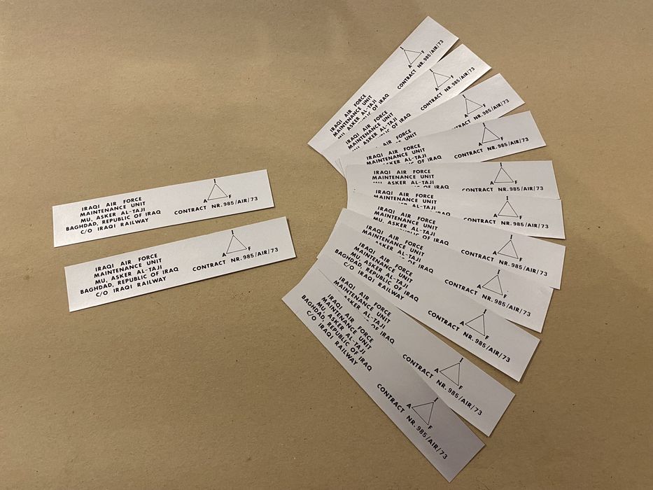 10 Autocolantes antigos para peças de metalúrgia dos anos 90