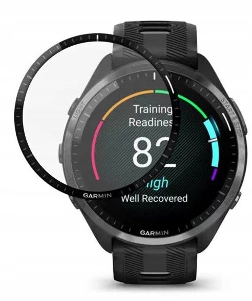 Szkło Hybrydowe 3D do Garmin Forerunner 965