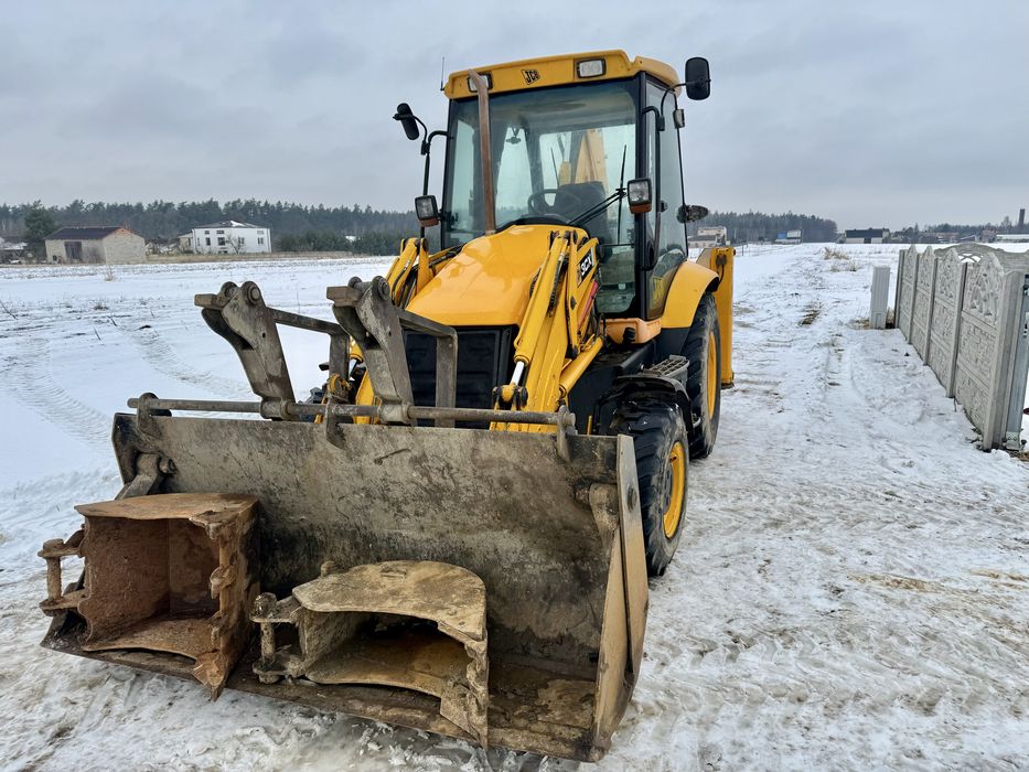 Jcb 3cx yoisticki powershift koparko ładowarka