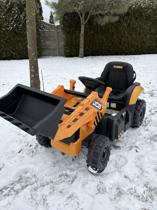 Koparka traktorek na akumulator autko elektryczny pojazd