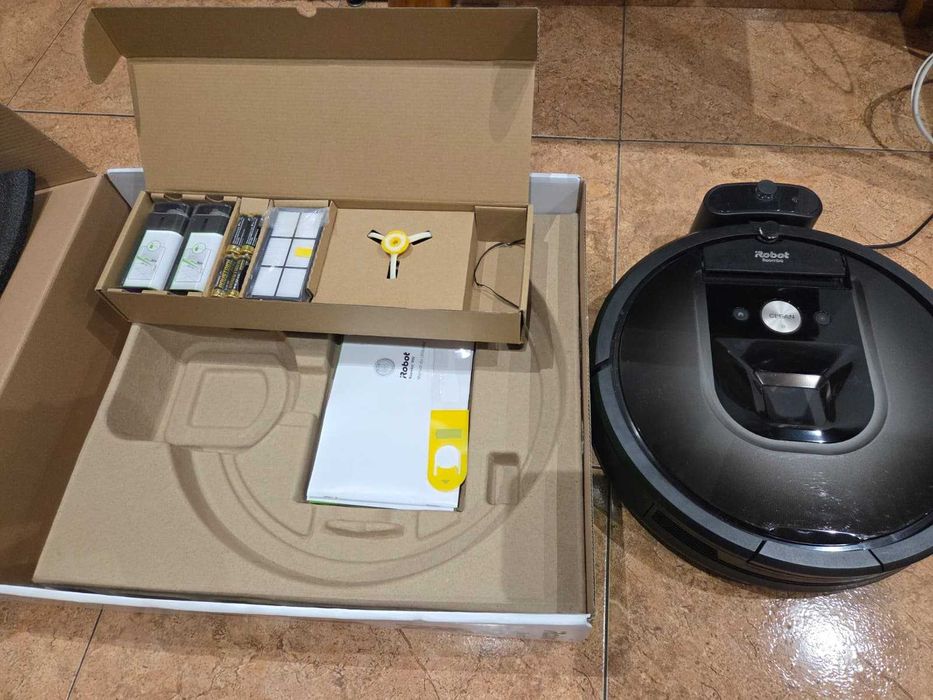 ASPIRADOR iRobot ROOMBA 980 c/Caixa + Filtro Novo + Escova Nova