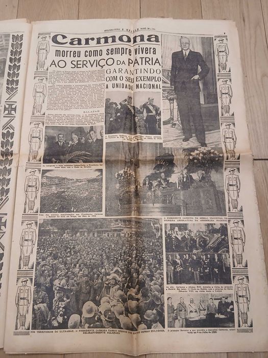 Jornal o século número comemorativo 25 anos Revolução nacional 1951