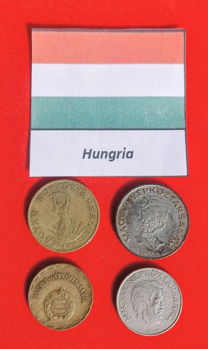 Moedas da Hungria (4 uni)