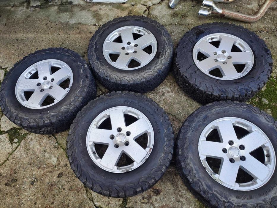 Jeep Wrangler koła 18 cali 5 sztuk