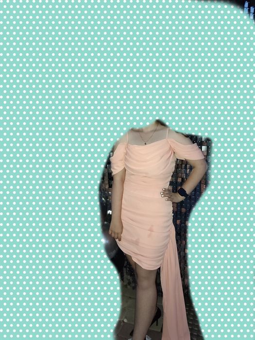 Сукня. Персикова