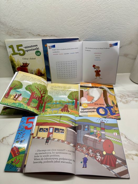 Ksiazeczki z serii 15minutowe opowiastki