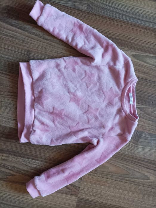 Bluza polarowa różowa rozm 116