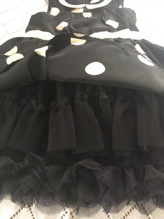 Nowa, Elegancka sukienka NEXT 9-12/ 80 cm, świąteczna, święta, roczek