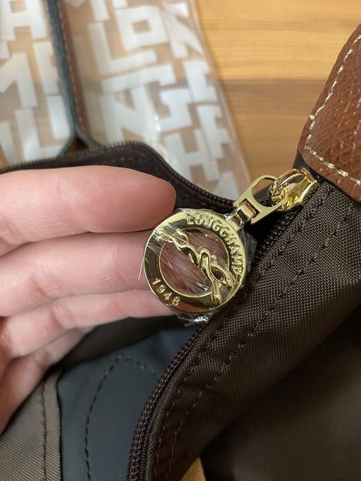 Longchamp Le Pliage M brązowa