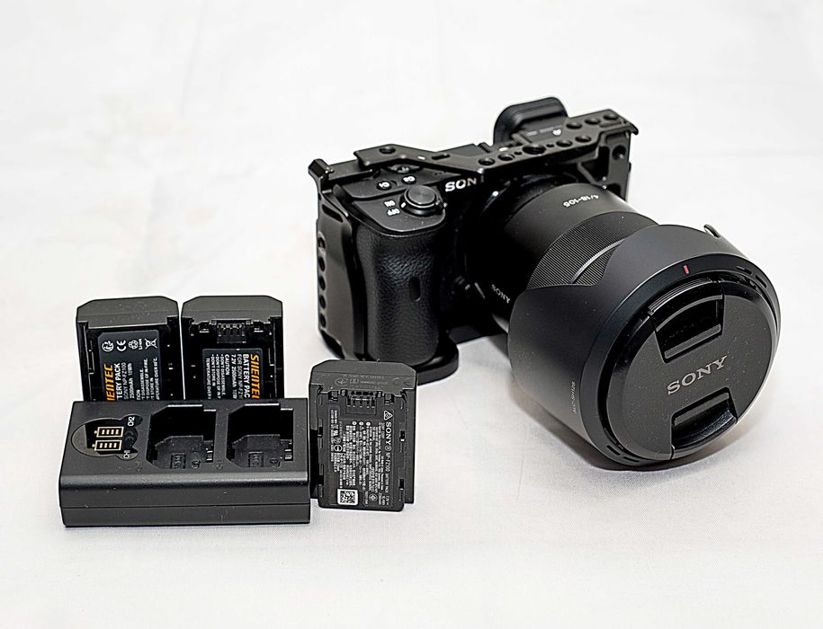 Sony Alpha 6600 com objetiva 18-105 f4