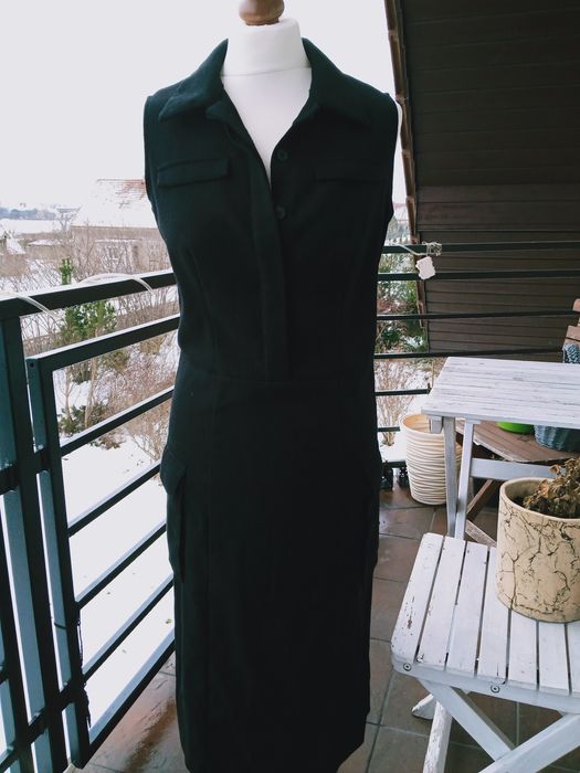 Czarna,prosta sukienka