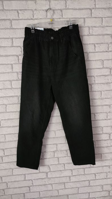 Nowe czarne spodnie L wysoki stan