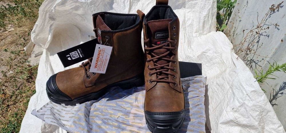 Чоловічі шкіряні берці Royer 6020VT. Всі розміри.