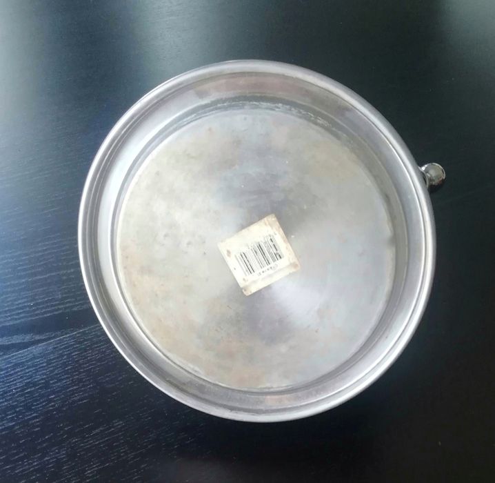 Chaleira antiga inox