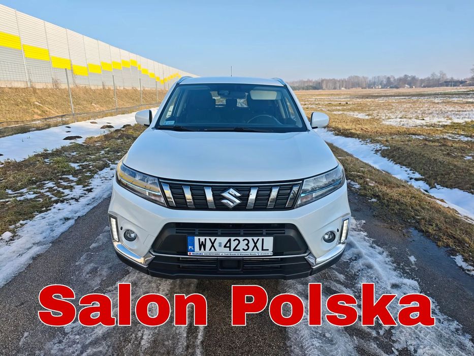 Suzuki Vitara Salon Polska, Niski Przebieg, Biała Perła, Bogate Wyposażenie