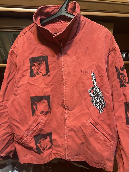 Джинсова куртка Timberland XL кастом