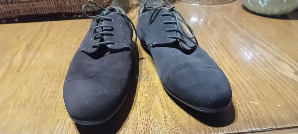 Półbuty Zara  zamszowe meskie