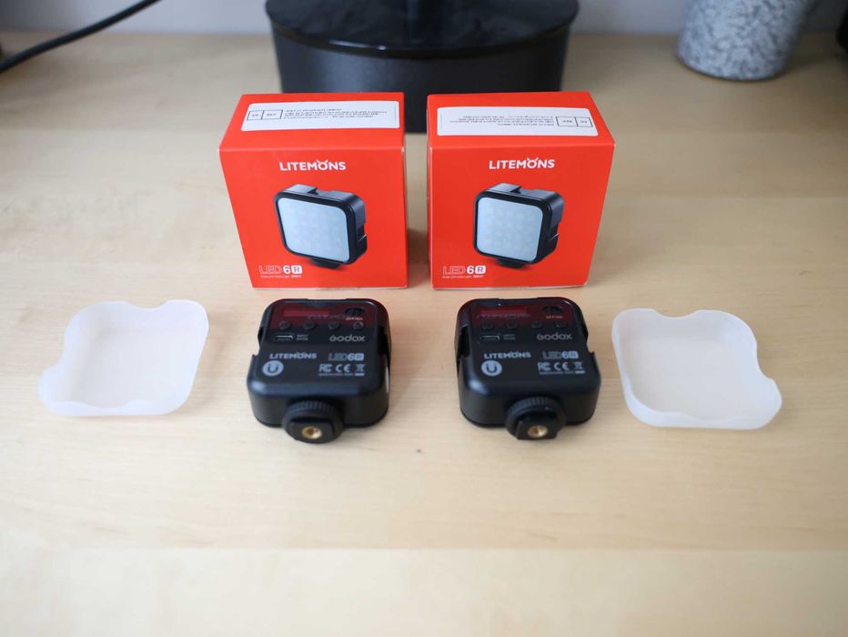 GODOX Litemons LED6R RGB (comprados na Amazon ES a 15-09-2021)