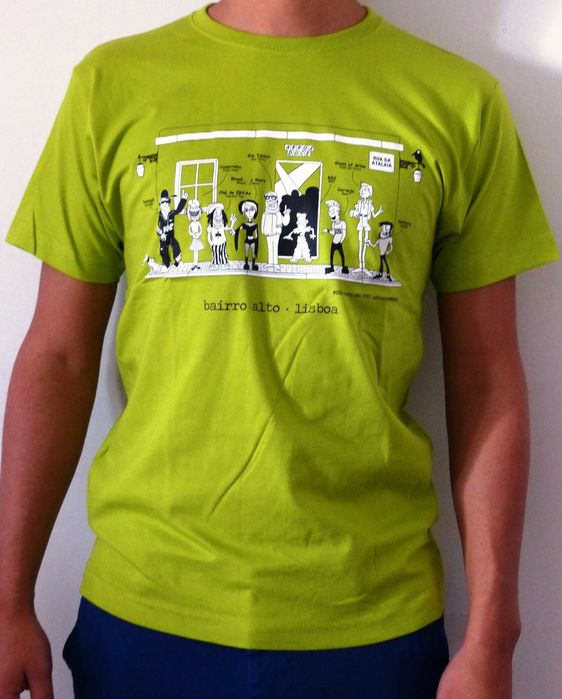 Produtos marca Yellow Tram - colecção Lisboa