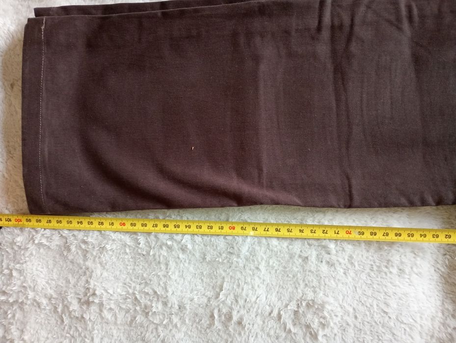 M EXCESS czekoladowe brązowe spodnie damskie skiny leg