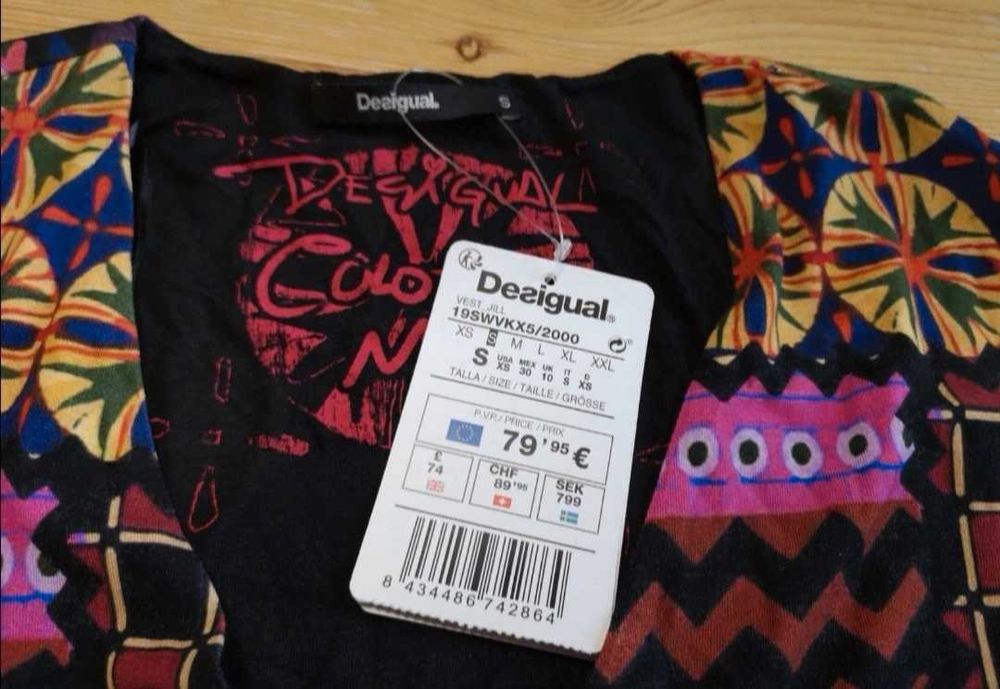 Sukienka desigual nowa metka zakładana  S M