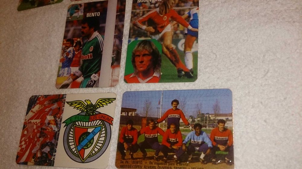 benfica (12 calendários) coleção jogadores