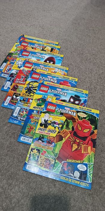 Czasopisma Lego spider-man avengers city star wars dreamzzz ninjago