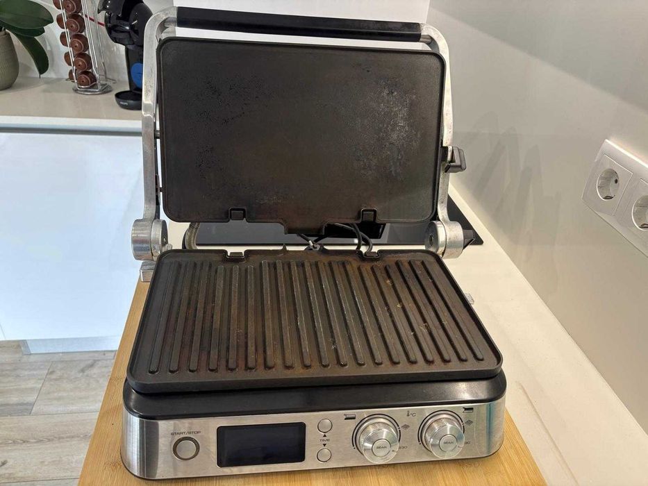 Grelhador delonghi Multigrill placas
