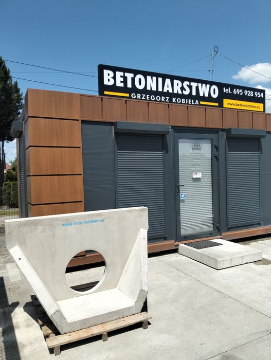 Murek oporowy, ścianka skośna przepustu drogowego, przyczółek