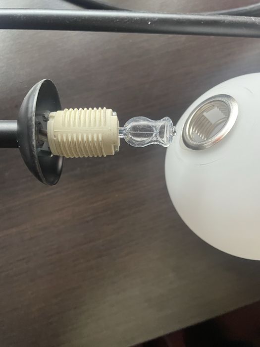 Lampa sufitowa . 6kul + 6zarowek
