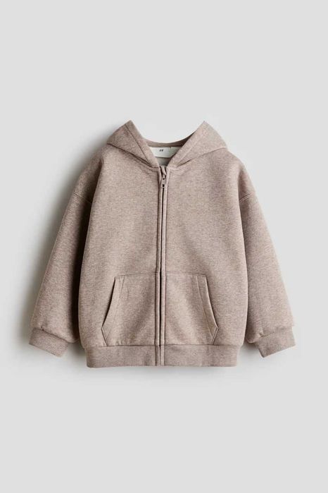 Худі H&M для хлопчика на блискавці, зіпка, тепла кофта на флісі