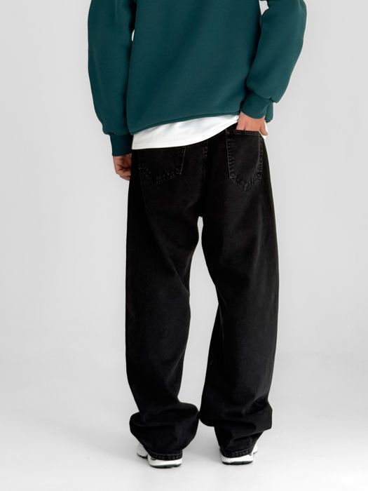 Джинси чоловічі baggy jeans, широкие джинсы мужские реп rap sk8 XXL